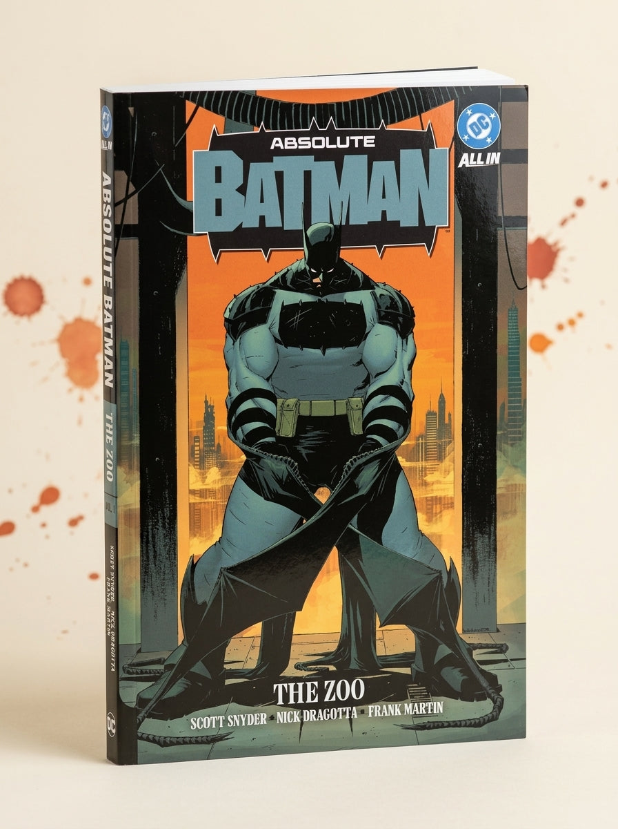 Absolute Batman Vol. 1: The Zoo (Trade Paperback) cover, DC Comics