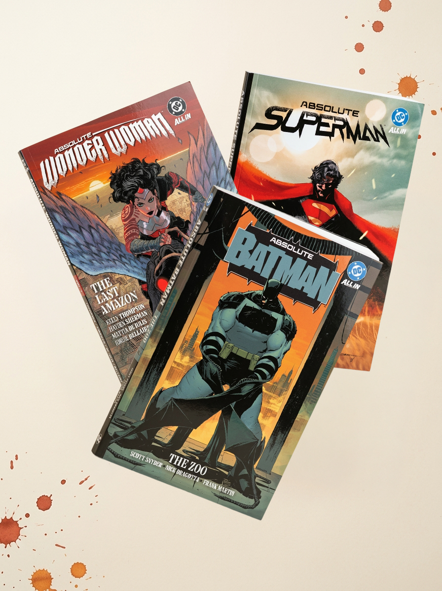 Absolute Starter Pack: Absolute Batman, Absolute Superman and Absolute Wonder Woman Vol. 1