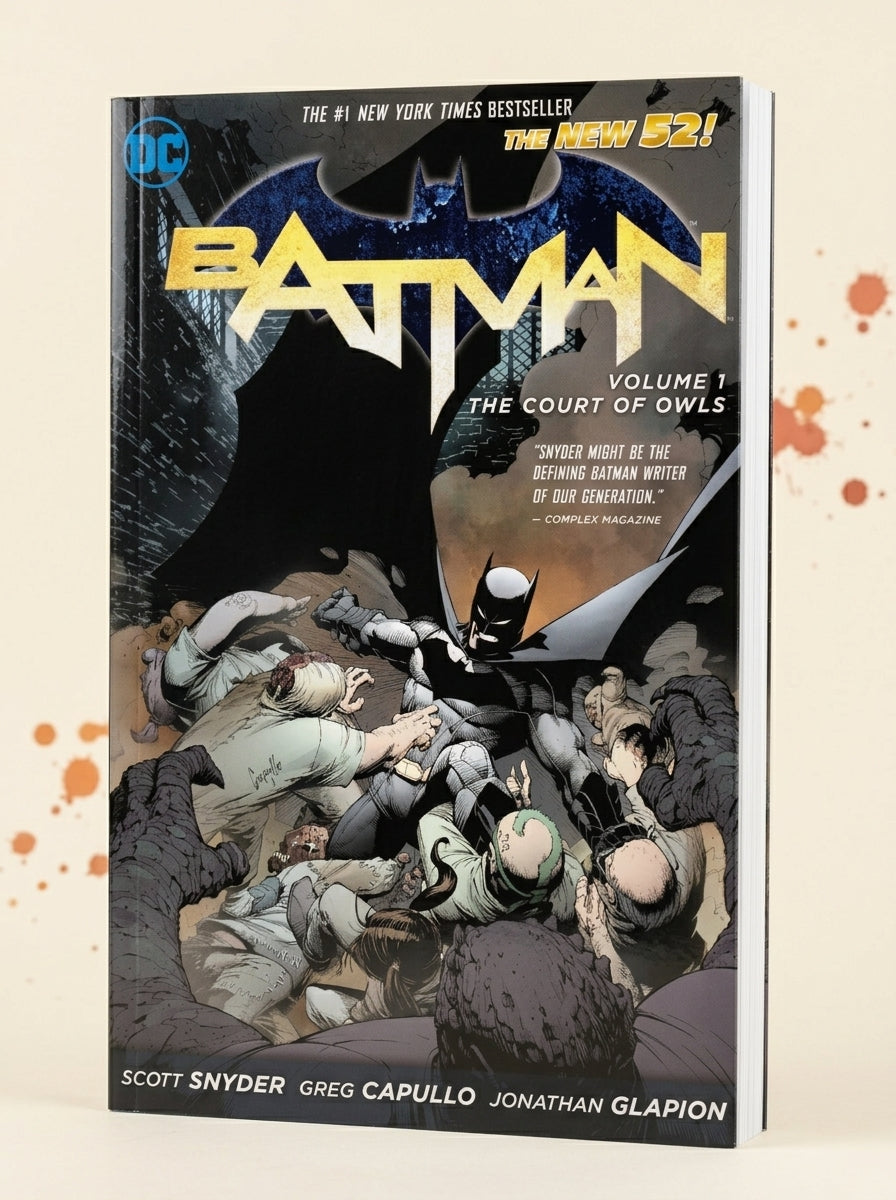 Batman Vol. 1: The Court of Owls (Trade Paperback) cover, DC Comics