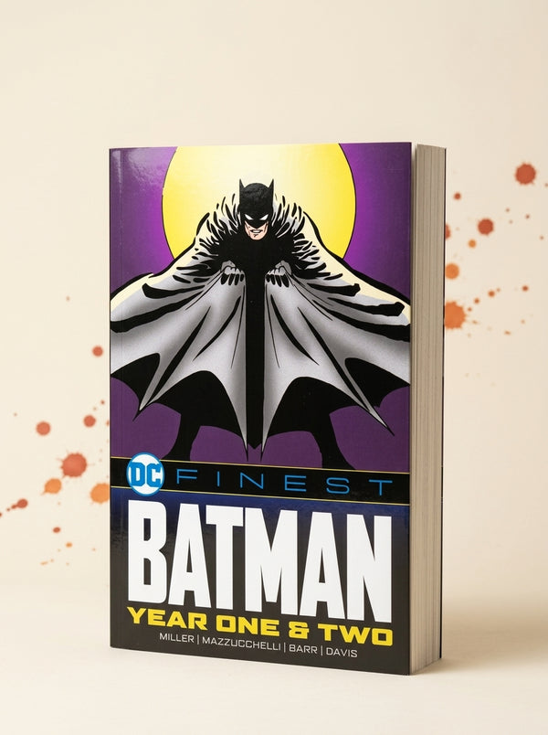 DC Finest: Batman Year One & Two (Trade Paperback) cover, DC Comics