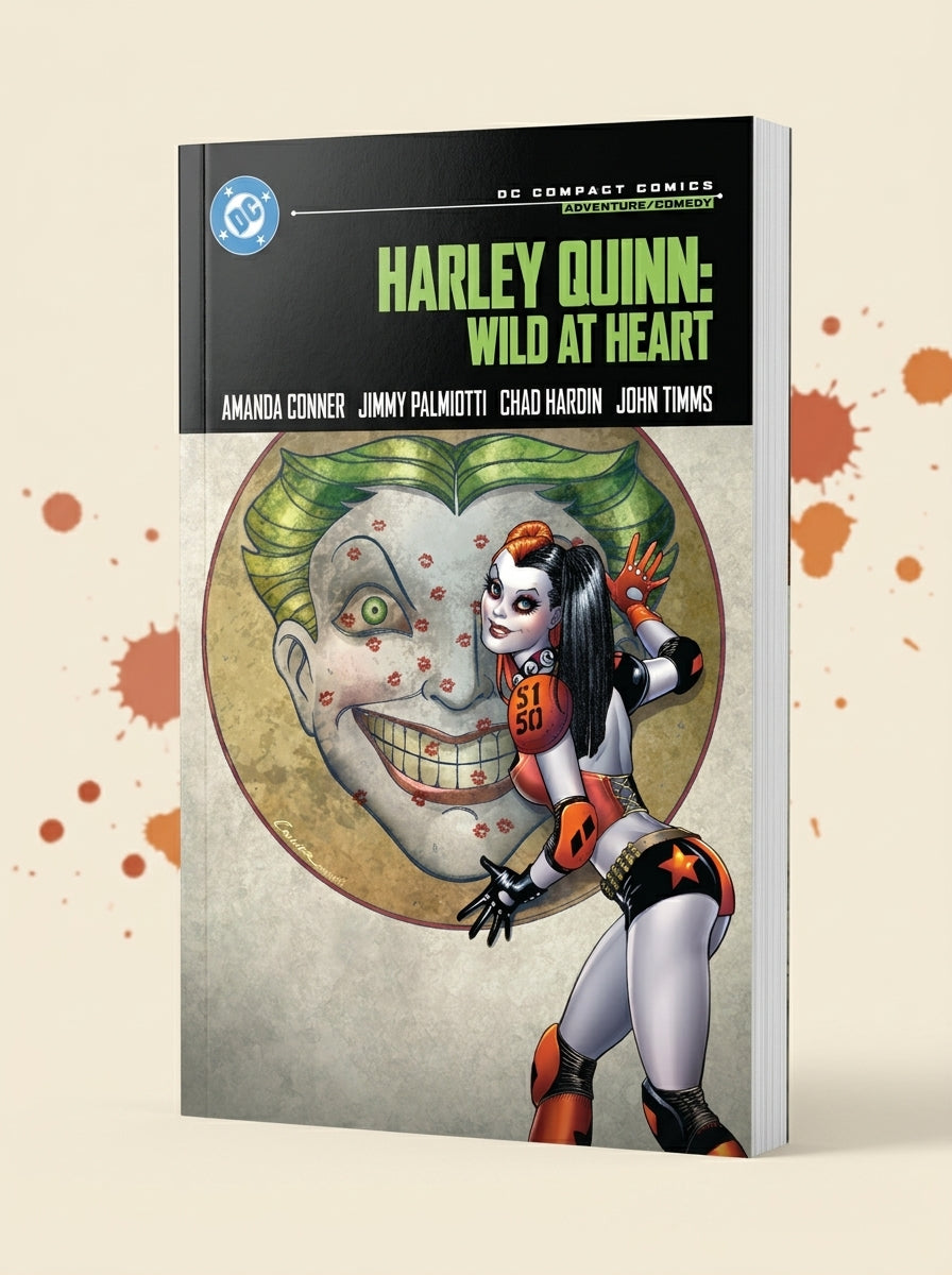 Harley Quinn: Wild at Heart (DC Compact Comics Edition) cover, DC Comics