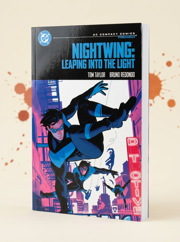 Nightwing: Leaping Into the Light (DC Compact Comics Edition) cover, DC Comics