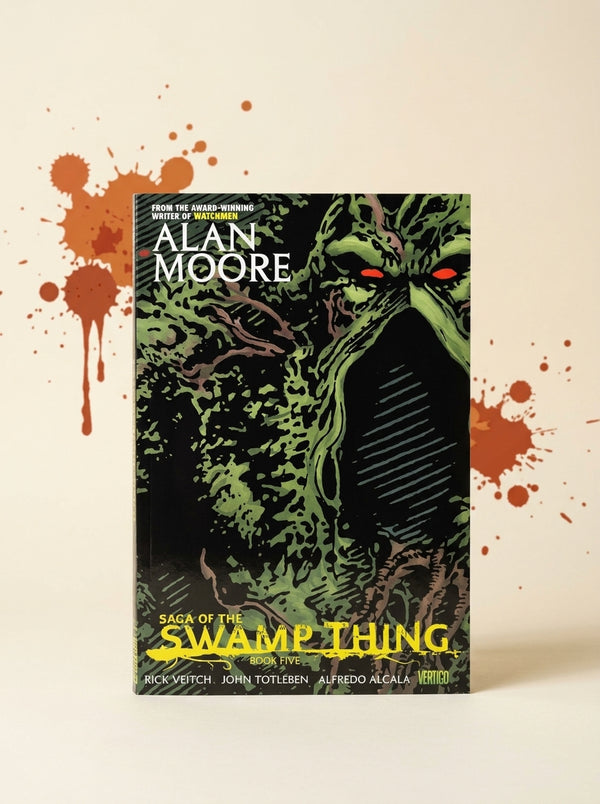Saga of the Swamp Thing Book Five (Trade Paperback) cover, DC Comics