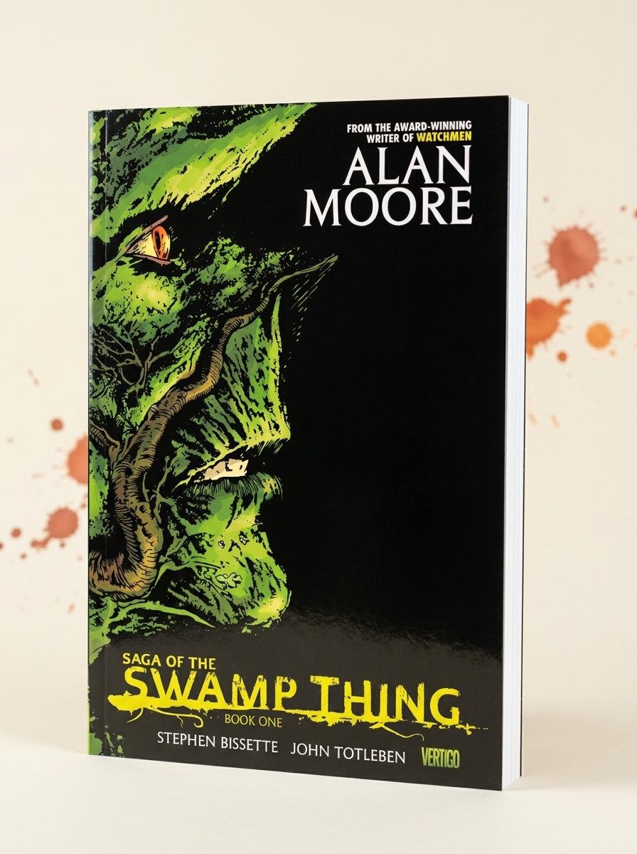 Saga of the Swamp Thing Book One (Trade Paperback) cover, DC Comics