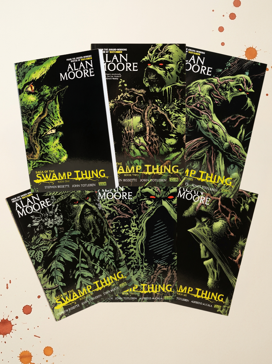 Swamp Thing Starter Pack: Alan Moore's Saga of the Swamp Thing Books One to Six