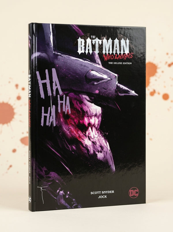 The Batman Who Laughs (Hardcover) cover, DC Comics