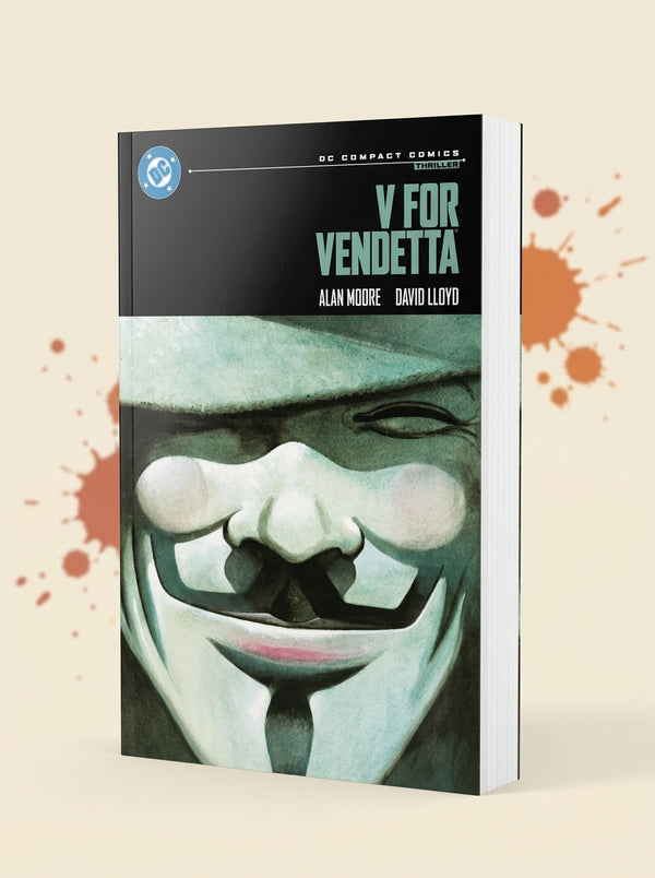 V for Vendetta (DC Compact Comics Edition) cover, DC Comics